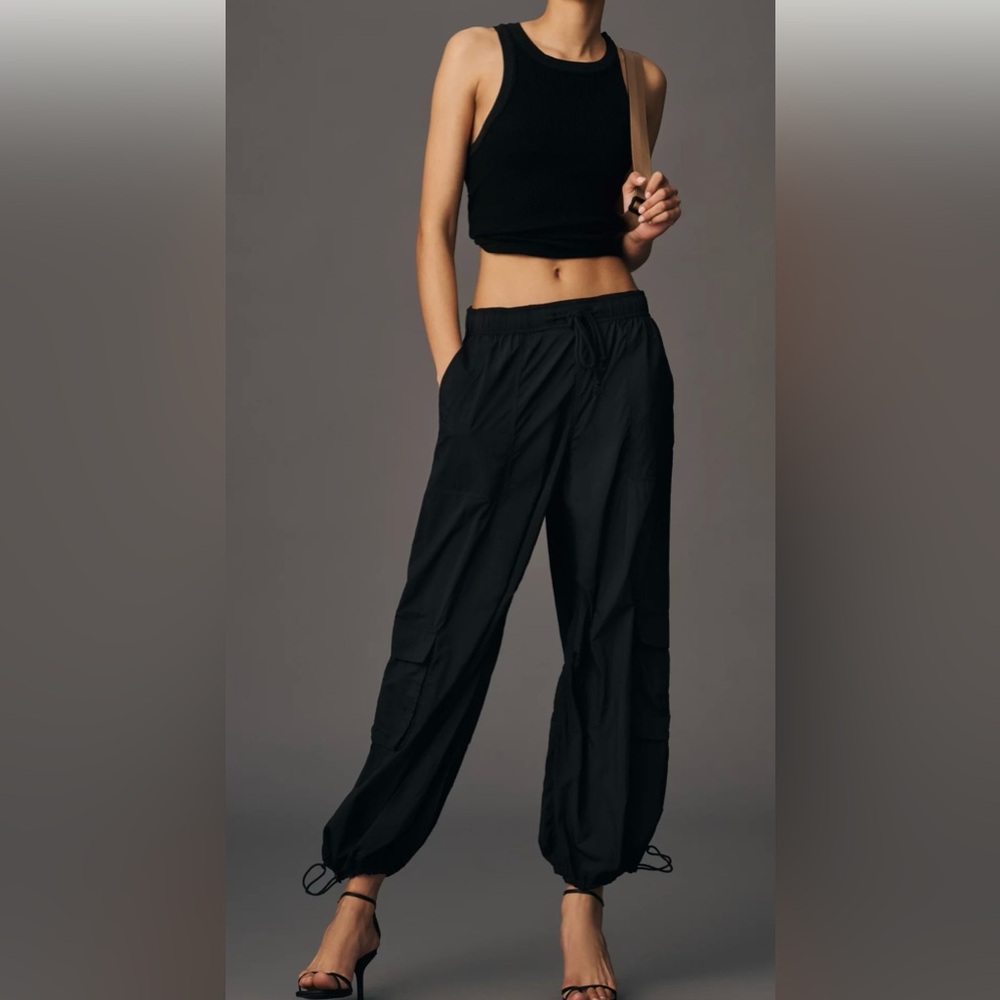 Sleek Black Women's Jogger Pants